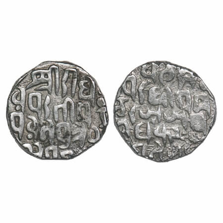 Bajranggarh, Silver Rupee, 10.66g, Jai Singh (1798-1816 AD), Jaynagar Mint, Year 20, Obv: 