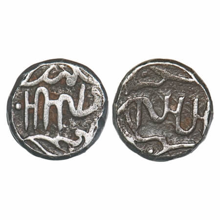 Banswara, Silver Rupee, 11.92g (heavy weight dump variiety), Lakshman Singh (1862-1925AD),