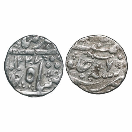 Hyderabad, Silver Rupee, 11.02g, Sikandar Jah (AH 1218-1244, 1803-1829 AD), (Khujista Buny