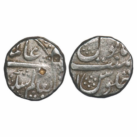Hyderabad Feudatories - (Imtiyazgarh / Adoni), Silver Rupee, 11.28g, INO Alamgir II. Toned