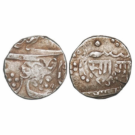 Baroda, Silver Rupee, 11.35g, Sayaji Rao Gaikwad III (VS 1932-1995 / 1875-1938 AD), Baroda