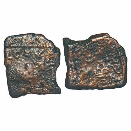 Western Kshatrapas, Kardamaka Dynasty, Jayadaman, (c. 110-130 AD), Bull Type, Copper Unit,