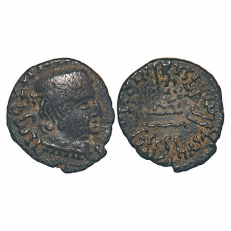Western Kshatrapas, Kardamaka Dynasty, Rudrasena I (c. 198-222 AD), S/o Rudrasimha I, Silv