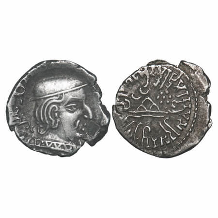 Western Kshatrapas, Kardamaka Dynasty, Bhartrudaman (c. 276-282 AD), son of Rudrasena II, 