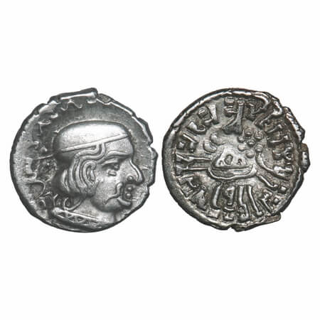 Western Kshatrapas, Karddamaka Dynasty, Rudrasimha II (c. 304-316 AD), son of Svami Jivada