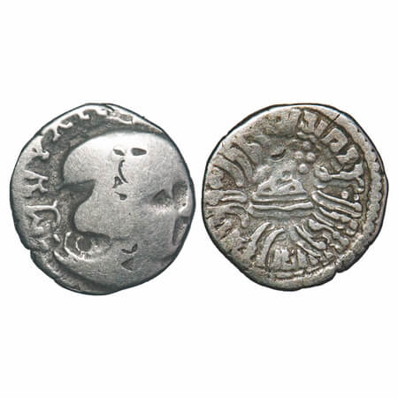 Western Kshatrapas, Yasodaman II, Son Of Rudrasimha II (315 -332 AD), Silver Dramma, 2.02g