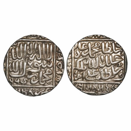 Delhi Sultanate, Silver Rupee, 11.42g, Muhammad Adil Shah (AH 960-964-1552-1556 AD), Jaunp