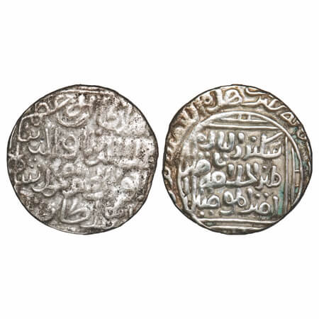 Dehli Sultanate, Silver Tanka, 10.86g, Ala Al Din Muhammad (AH 695-715 / 1296-1396 AD), AH