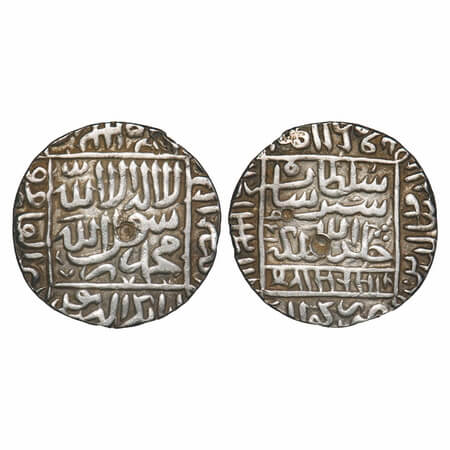 Dehli Sultanate, Silver Rupee, 11.44g, Islam Shah Suri (AH 952-960 / 1545-1552 AD), AH 951