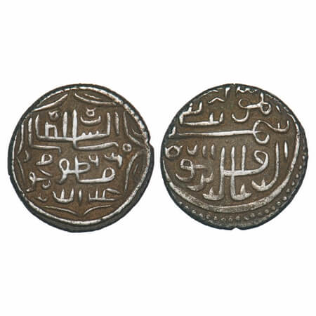 Gujarat Sultanate, Silver Tanka, 7.08g, Shams Al Din Muzaffar II (AH 917-932 / 1511-1525 A