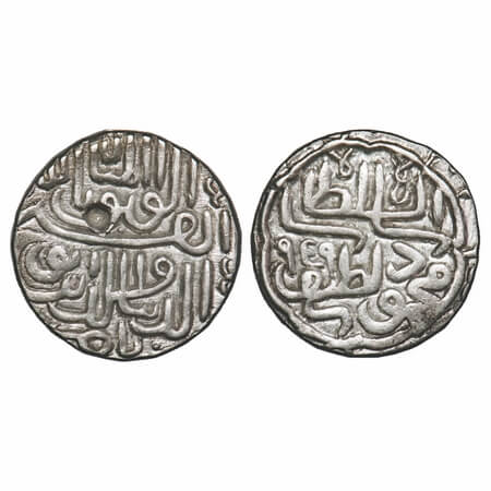 Gujarat Sultanate, Silver 1 tanka/72 Rati standard, 8.61g, Nasir al din Mahmud III (AH 944
