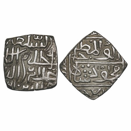Malwa Sultanate, Billon Tanka (96 Rati standard), 10.95g, Ala Al Din Mahmud Shah I (AH 839