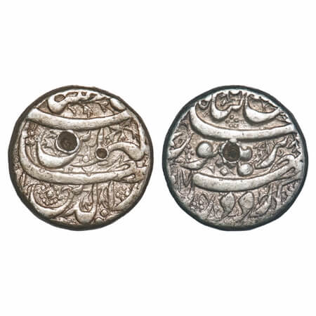 Jahangir (1605-1627 AD), Silver Rupee, 11.37g, Burhanpur Mint, 'Din Panah' couplet, AH x01