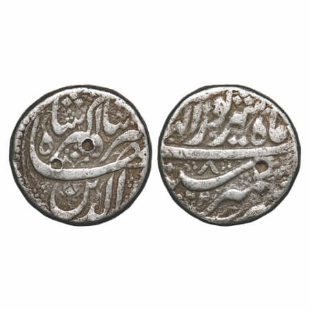 Jahangir, Silver Rupee, 11.40g, Kashmir Mint, AH 1022/8 RY, Month 'Shahrewar'. KM 145.10.