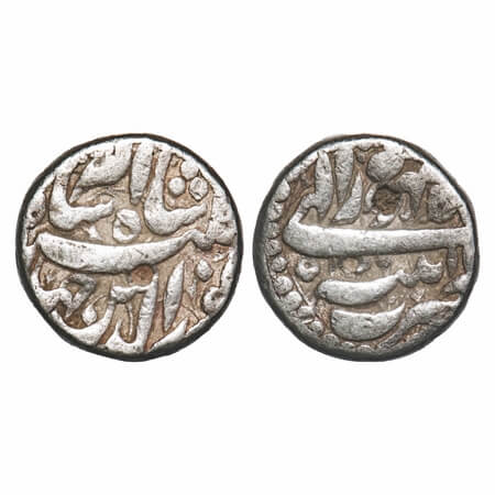 Jahangir, Silver Rupee, 11.34g, Patna Mint, AH 1026/12 R, Month 'Shahrewar'. KM 145.12. Ab