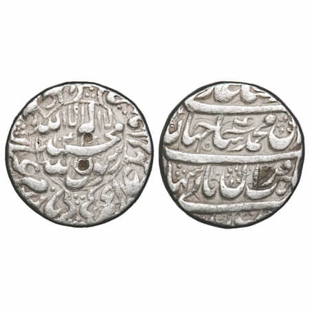 Shah Jahan I, Silver Rupee, 11.40g, Multan Mint, AH 1041/4 RY, name of four caliphs and ka