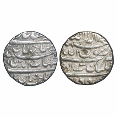 Shah Jahan I, Silver Rupee, 11.46g, Multan Mint, AH (103)9/3 RY, four lines type, with bea