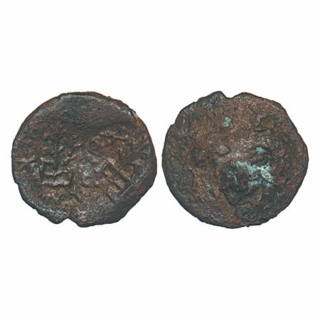 Post-Mauryan, Agroha (Agacha) Janapada of ancient tribe of Punjab (c. 100 BC), Copper Unit