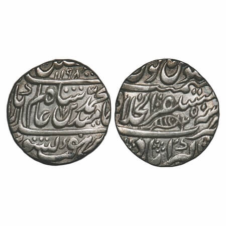 Shah Alam II, Silver Rupee, 11.06g, Muhammad Beg Hamadani issues, Mustaqir ul Khilafat Akb