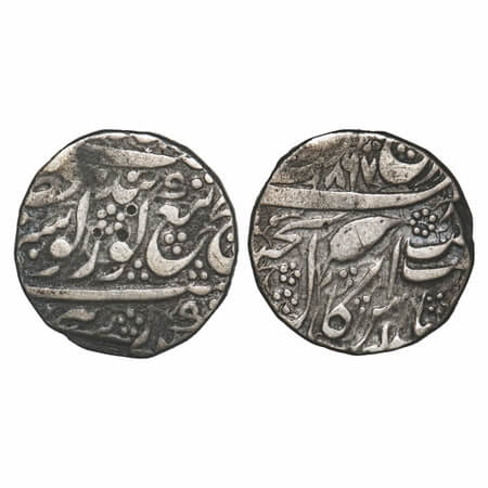 Sikh Empire, Silver Rupee, 10.91g, Ranjit Singh (VS 1856-1896/1799-1839), Amritsar Mint, N