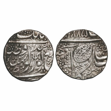 Sikh Empire, Silver Rupee, 10.87g, Ranjit Singh (VS 1856-1896/1799-1839), Amritsar Mint, N