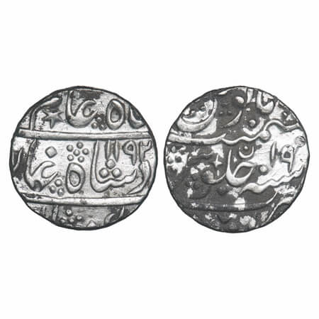Hyderabad, Silver Rupee, 11.20g, Nizam Ali Khan (AH 1175-1218 / 1761-1803 AD), Daulatabad 