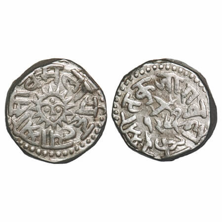 Indore, Silver Rupee, 11.19g, Tukoji Rao II (AH 1210-1212/1795-1797), Indore Mint, AH 1289