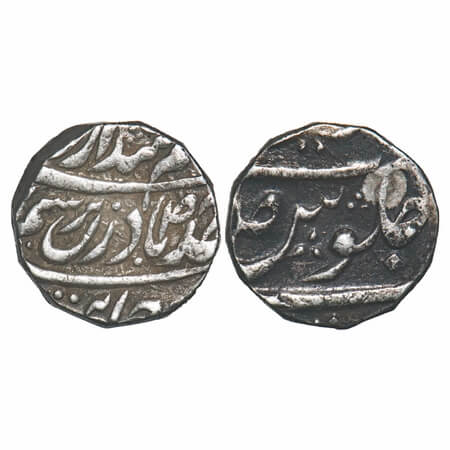 Patiala, Silver Rupee, 11.20g, Raja Amar Singh (1179-1196 AH / 1765 -1781 AD ), INO Ahmad 