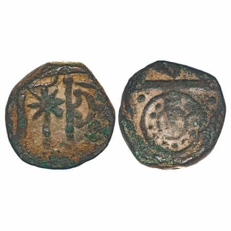 Ratlam, Copper Falus (Paisa), 9.67g, Anonymous Hammered Coinage, Raij Series, INO Shah Ala