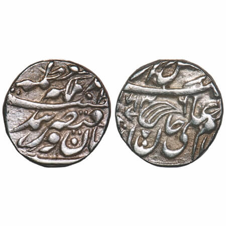 Tonk, Silver Rupee, 11.29g, Muhammad Ali Khan, INO Queen Victoria, Sironj Mint, AH 1306. K
