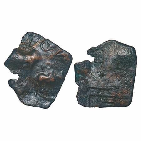 Maharathis of Central Maharashtra/Vidarbha, 'Varuni' Maharathis, Copper, (c.200-250 AD), 1