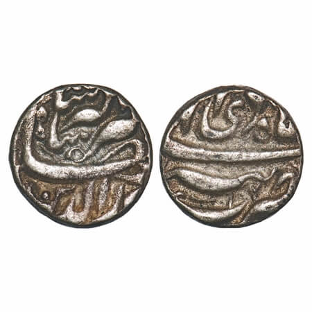 Jahangir, Silver Rupee, 10.97g, Tatta Mint, 16 RY, Month 'Di'. KM 145.17. Very Fine, Very 