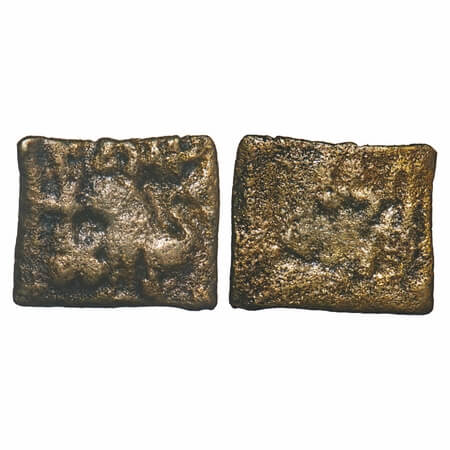 Kingdom of Vatsa (Ayodhya), Shivadatta/Jeevadatta?, Cast Copper, (c.150-100 BC), 1.12g, 12