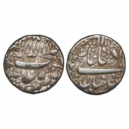 Shah Jahan I, Silver Rupee, 11.40g, Qandahar Mint, 19 RY, legends in square area, complete