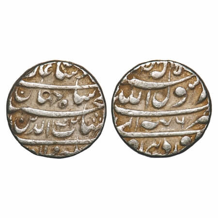 Shah Jahan I, Silver Rupee, 11.41g, Tatta Mint, AH 1042/6 RY. KM 224.18. Very Fine+, Scarc