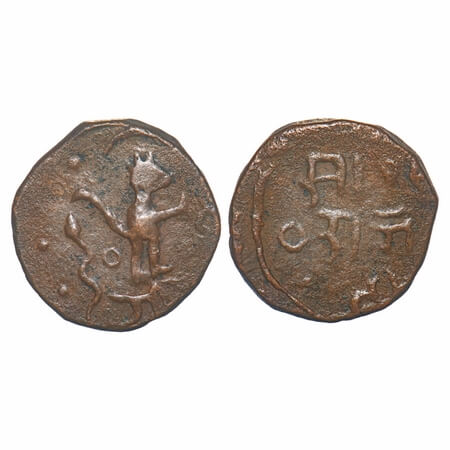 Gwalior, Copper Paisa, 12.46g, Jayaji Rao (AH 1259-1304 / 1843-1886 AD), Rajod Mint, VS 18