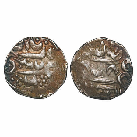 Ladakh, Silver Ja’u, 2.62g, (Tibat-i-Kalan) Mint, double struck. KM 1.2 type. About Very F