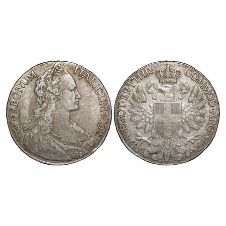 Italy Eritrea, Silver Thaler, (0.835 silver), 27.93g, Victor Emmanuel III (1900-1941), 191