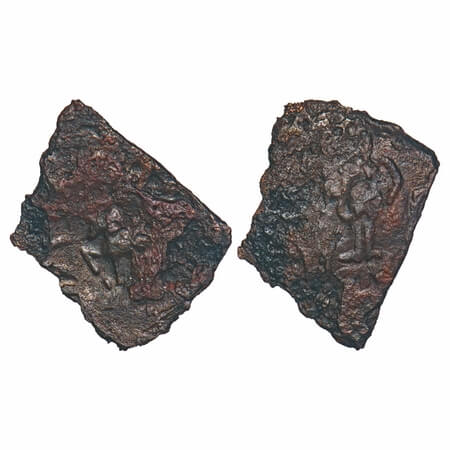 Ancient city-state of AGODAKA (Agroha/Agacha Janapada), Haryana region (circa 100 c.Bc), C