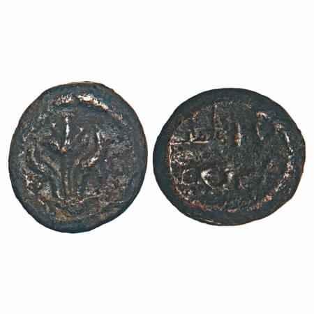 Arcot Nawabs, Muhammad Munawar Ali Khan, (1884-1904 AD), Copper Kasu, 2.53g, 12.12x10.91 m