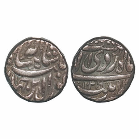 Jahangir, Silver Rupee, 11.37g, Patna Mint, AH 1026/12 R, Month 'Ardibihisht'. KM 145.12. 