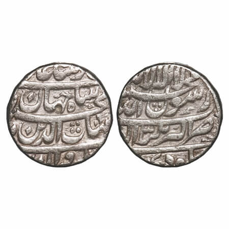 Shah Jahan I, Silver Rupee, 11.376g, Akbarnagar Mint, Month 'Di', AH (103)9/3 RY. KM 224.5