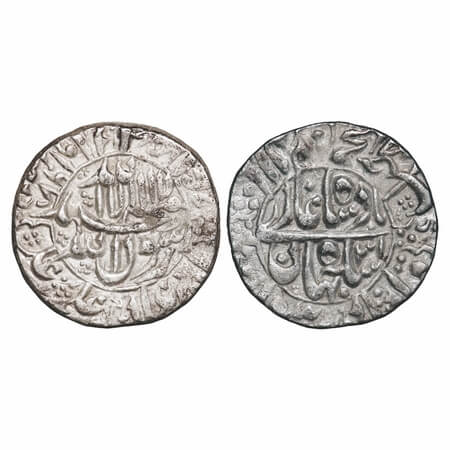 Shah Jahan I, Silver Rupee, 11.36g, Surat Mint, AH 1067/31 RY, name of four caliphs and ka