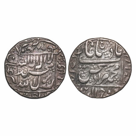 Murad Bakhsh, Silver Rupee, 11.41g, Ahmadabad Mint, AH 1068/Ahd (1) RY. KM 272.1. Toned Ex