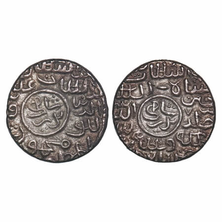 Bengal Sultanate, Silver Tanka, 10.28g, Ghiyath Al-Din Mahmud (AH 939-945 / AD 1532-1538).