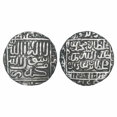 Delhi Sultanate, Silver Tanka, 11.18g, Muhammad Adil Shah (AH 960-964 / 1552-1556 AD), Min