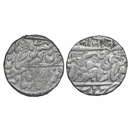 Jodhpur, Silver Rupee, 11.34g, Jaswant Singh II (1873-1895 AD), INO Queen Victoria, Jodhpu