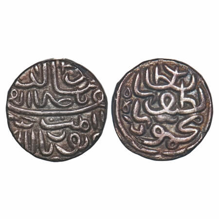 Gujarat Sultanate, Silver Tanka, 6.90g (64 rati), Nasir al-din Mahmud Shah III (AH 944-961