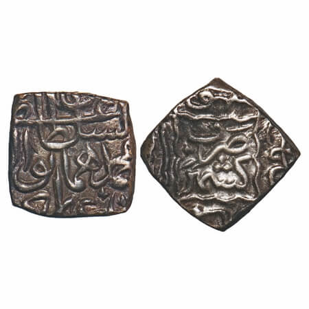 Kashmir Sultanate, Silver Sasnu, 6.16g, Haidar Dughlat (AH 953-957/1546-1550 AD) struck IN