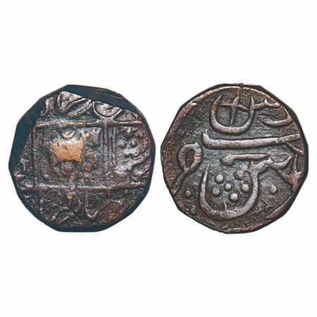 Tonk, Copper Paisa, 16.10g, British Protectorate issue, (Sironj) Mint, INO Muhammad Akbar 